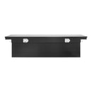 VEVOR Boîte à outils pour camion robuste en aluminium à texture diamant, 1771x304x366 mm, coffre à outils étanche pour benne de camionnette, camping-car, avec serrure, clés et poignées latérales, noir - image 12