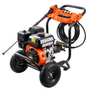 VEVOR Nettoyeur haute pression à essence, 3500 PSI, laveuse haute pression à gaz, 10 L/min, avec pompe en aluminium, pistolet pulvérisateur, rallonge et 5 buses pour voitures, maisons, allées, patios - image 10