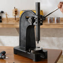 VEVOR Presse à Crémaillère, Presse à Arbre Manuelle de 3 Tonnes, Hauteur Maximale de 310 mm, Presse de Bureau Manuelle en Fonte, Presse Manuelle de Précision pour Estampage Pliage Étirement et Formage - image 9
