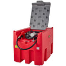 VEVOR Réservoir Diesel Portable 439 L Cuve de Ravitaillement Polyéthylène Rouge avec Pompe Transfert 12 V Jauge de Carburant Tuyau 4 m Buse Ravitaillement pour Véhicule Appareils Agriculture Industrie - image 12