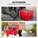 VEVOR Réservoir Diesel Portable 439 L Cuve de Ravitaillement Polyéthylène Rouge avec Pompe Transfert 12 V Jauge de Carburant Tuyau 4 m Buse Ravitaillement pour Véhicule Appareils Agriculture Industrie - image 7