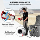 VEVOR Réservoir Diesel Portable 439 L Cuve de Ravitaillement Polyéthylène Gris avec Pompe Transfert 12 V Jauge de Carburant Tuyau 4 m Buse Ravitaillement pour Véhicules Appareils Agriculture Industrie - image 6