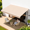 VEVOR Store Banne Manuel 4x2,4 m Auvent Rétractable Terrasse Extérieur 40°-90° Réglable Résistant au Vent/UV/Eau Auvent Pare-soleil Polyester avec Manivelle pour Patio, Arrière-cour, Jardin, Balcon - image 9