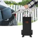 VEVOR Chariot à essence 30 gallons réservoir de stockage de carburant avec roues, pompe de transfert manuelle, conteneur d'essence carburant diesel pour voitures, tondeuses à gazon, VTT, bateaux, noir - image 9