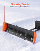VEVOR Lame à Neige Réglable 109,2/152,4 cm Lame Déneigement & Aile Latérale pour la Plupart Quad ATV UTV, Hauteur et Orientation Gauche-Droite Réglables, 3 Options Montage, Universelle Acier Carbone - image 5