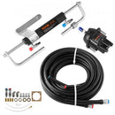 VEVOR Kit Direction Hydraulique Hors-bord 90 hp 7,3 m Système de Direction pour Bateau, Monomoteur, avec Pompe de Barre 2,5 MPa, Vérin de Verrouillage Bidirectionnel, 2 Flexibles Haute Résistance - image 2