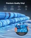 VEVOR Revêtement de Piscine Ronde, 640x120 cm, Doublure Durable de Style Duobead en Vinyle Calibre Standard, Résiste à l'Usure, Rétention d'Eau, pour Piscines Hors Sol à Parois de Hauteur 132 cm - image 6
