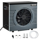 VEVOR Pompe à Chaleur pour Piscine 4,92 kW Chauffage Électrique de Piscine Hors Sol Jusqu'à 18 m³ pour Natation, COP Max. 5,29, Faible Niveau Sonore, Protection GFCI, Température de Chauffe 15 à 40 °C - image 2