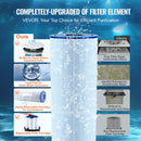VEVOR Filtre à Cartouche de Piscine, Filtre Piscine Creusée 49 m² Système de Filtration de Piscine Hors Sol Assemblage Rapide avec Filtre Amélioré et Anti-fuite pour Filtrer Spa, Piscines Gonflables - image 5