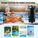VEVOR Filtre à Cartouche de Piscine, Filtre Piscine Creusée 49 m² Système de Filtration de Piscine Hors Sol Assemblage Rapide avec Filtre Amélioré et Anti-fuite pour Filtrer Spa, Piscines Gonflables - image 7