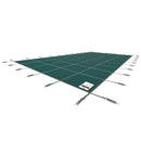 VEVOR Couverture de Sécurité pour Piscine Enterrée 4,9 x 12,2 m, Bâche de Piscine en Hiver Rectangulaire, Matériau en Polypropylène, avec Trous de Drainage, Conception Maille Serrée, Vert - image 12