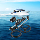 VEVOR Kit de Direction Hydraulique pour Bateau 300 HP, Cylindre de Direction en Alliage d'Aluminium, avec Volant de 34,3 cm et Tuyau Hydraulique de 3 m, pour Système de Direction des Bateaux Marine - image 9