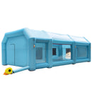 VEVOR Cabine de Peinture Gonflable 8,5x4,6x3 m, Tente Pulvérisation Gonflable pour Voiture, avec Système de Filtration 2 Souffleurs, en Oxford, Station de Travail de Peinture Automobile, Garage - image 12
