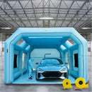 VEVOR Cabine de Peinture Gonflable 8,5x4,6x3 m, Tente Pulvérisation Gonflable pour Voiture, avec Système de Filtration 2 Souffleurs, en Oxford, Station de Travail de Peinture Automobile, Garage - image 9
