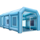 VEVOR Cabine de Peinture Gonflable Automobile 8x4x3m Tente Gonflable Auto Pulvérisation Peinture Extérieur avec Souffleurs de Gonflage de Ventilation 1100W/330W pour Voiture - image 11