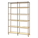 VEVOR Support Plantes Intérieur avec Lampe de Croissance, Étagère Plantes 6 Niveaux en Métal, Double Rangée, Hauteur 180 cm, 200 W, avec Roulettes, Minuterie, Meuble Présentoir pour Pots de Fleurs - image 12