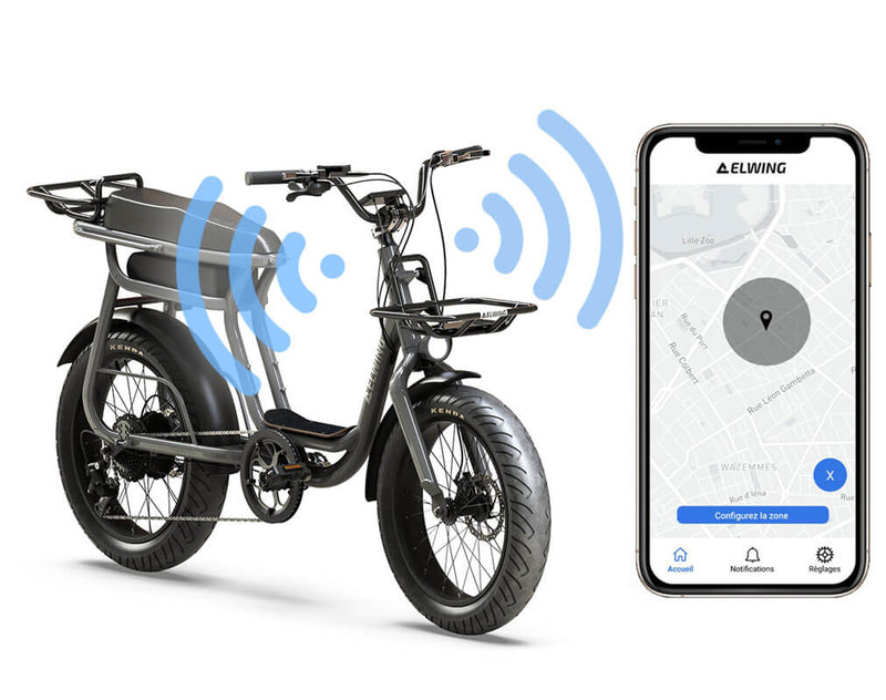 Traceur GPS vélo - Tracefy